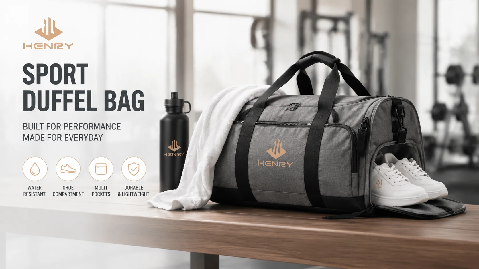 Sport Duffel Bag Oem Manufacturing